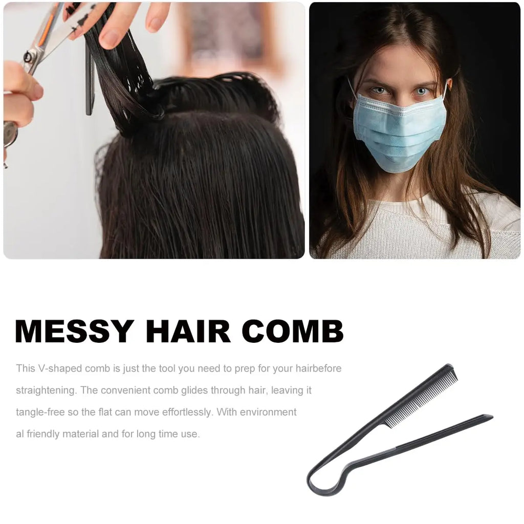 V-Shape Hair Sectioning Clips — Set