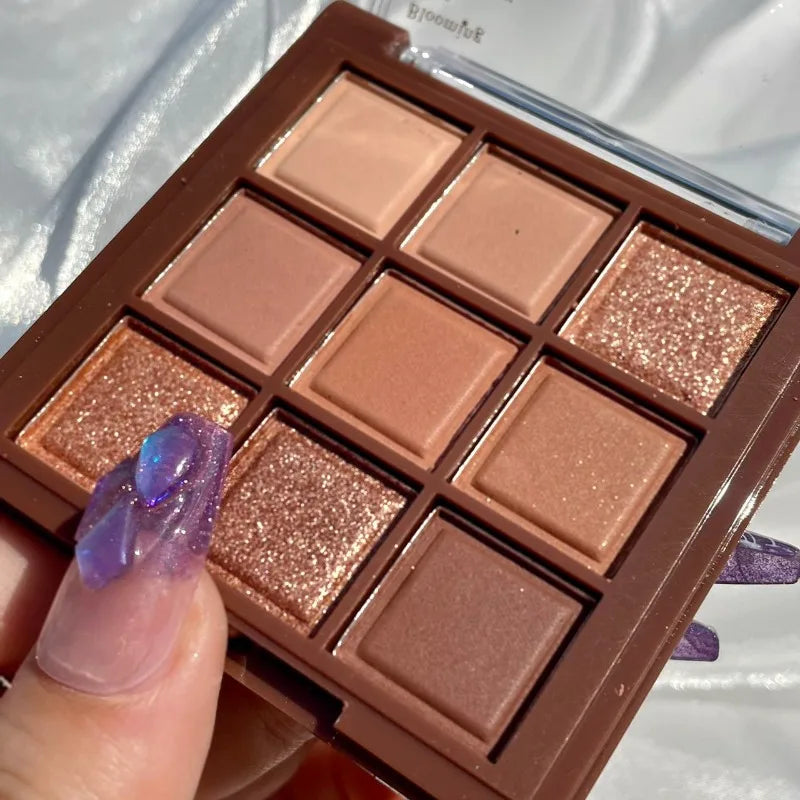Chocolate Eyeshadow Palette — 9 Shades
