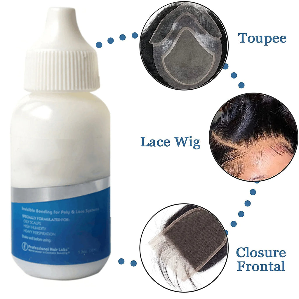 Crown Invisible Wig Bonding Glue & Remover Set — Waterproof 30ml