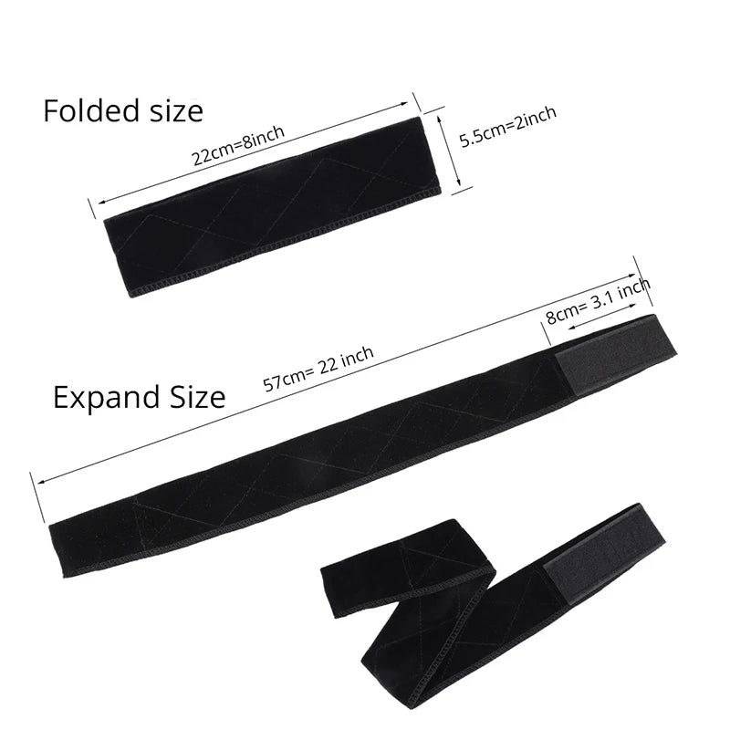 Wig Grip For Female Soft Velvet Hair Bands For Keeping Wigs In Place Adjustable Wig Grip Headband Non-Slip Scarf Head Band 1Pcs