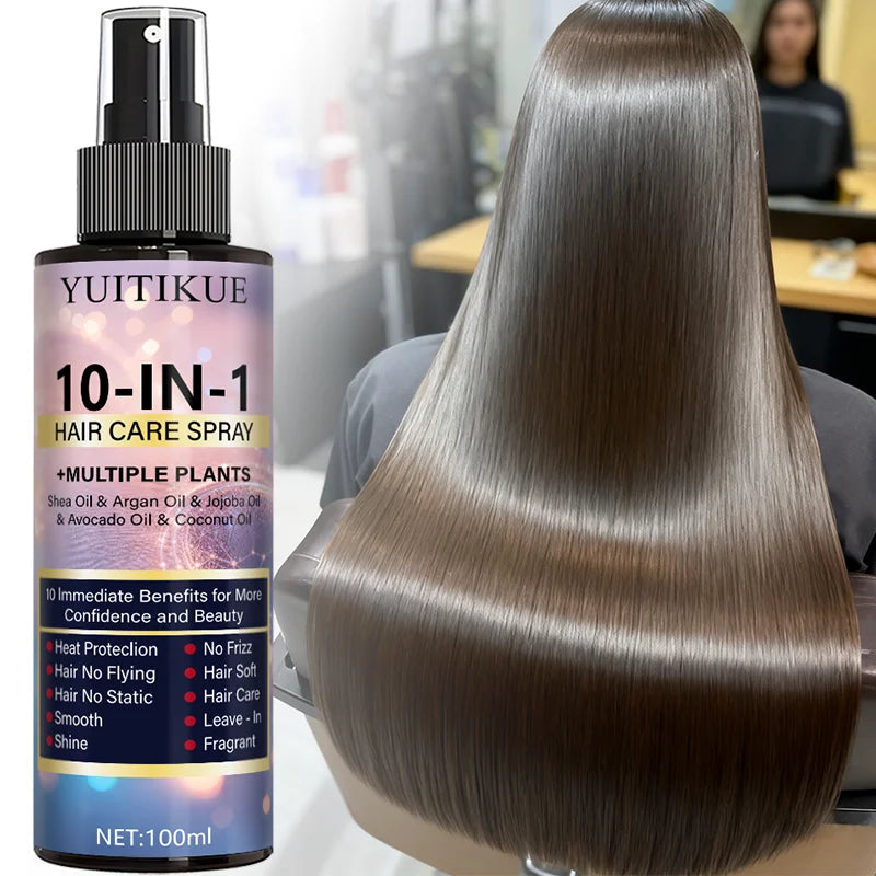 Crown 10-in-1 Hair Care Spray — Leave-In, Heat Protect & Anti-Frizz 100ml
