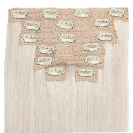 Magic Clip In Alethia – 20 Inch 7 Piece 160G Straight Hair Extensions.