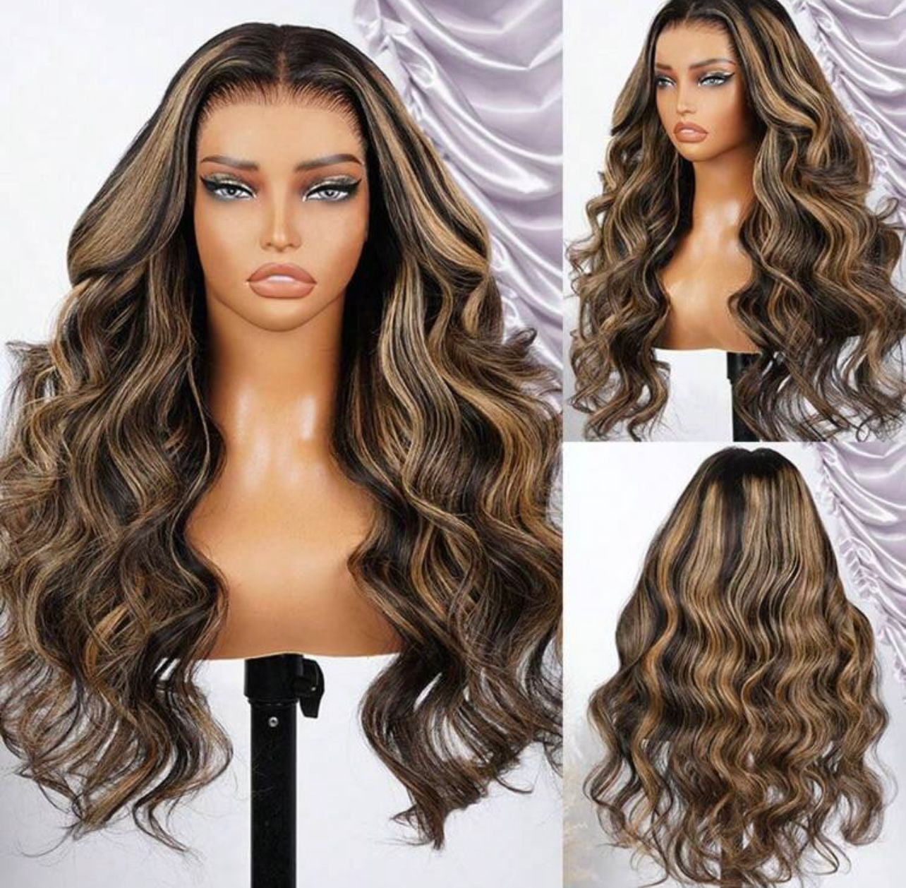 The Brandy Wig – High Grade Human Blend Luxury Wig.